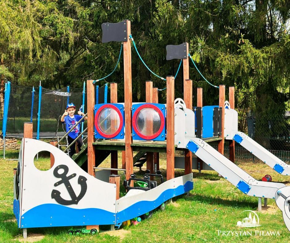 Ferienwohnung Przystan Pilawa Borne Sulinowo Exterior foto